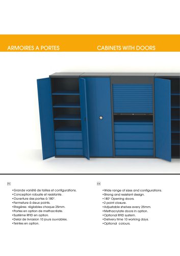 CABINETS WITH DOORS