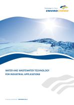 WATER AND WASTEWATER TECHNOLOGY FOR INDUSTRIAL APPLICATIONS