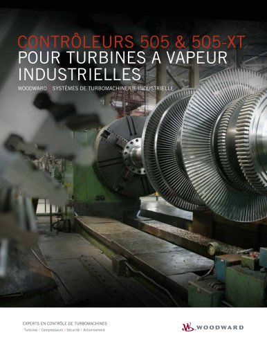 CONTRÔLEURS 505 & 505-XT POUR TURBINES A VAPEUR INDUSTRIELLES