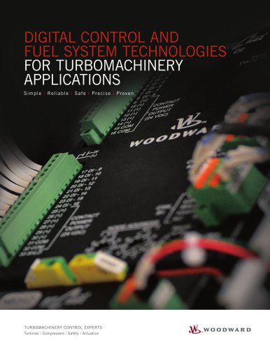 DIGITAL CONTROL AND FUEL SYSTEM TECHNOLOGIES FOR TURBOMACHINERY APPLICATIONS