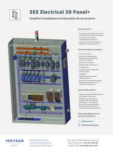 Flyer SEE Electrical 3D Panel+