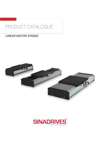 PRODUCT CATALOGUE LINEAR MOTOR STAGES