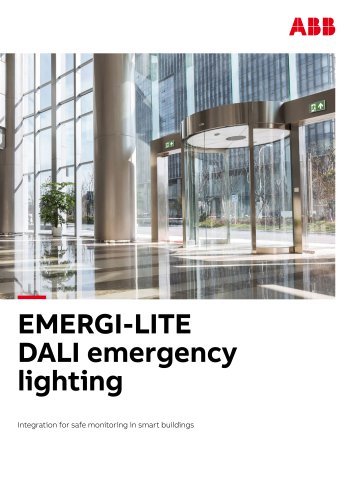 DALI emergency lighting brochure_UK Emergi-lite