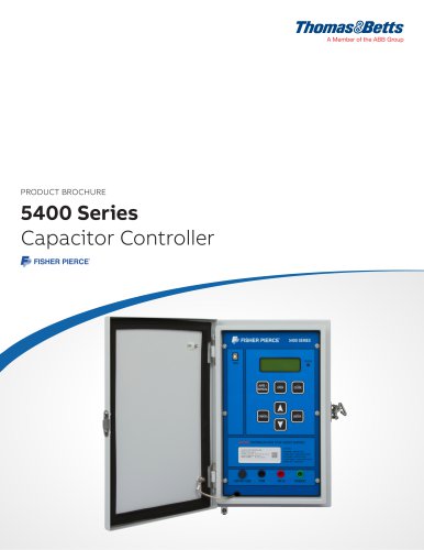 Fisher Pierce 5400 Series Capacitor Controller product brochure