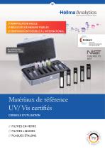 Matériaux de référence UV/VIS certifiées - 1