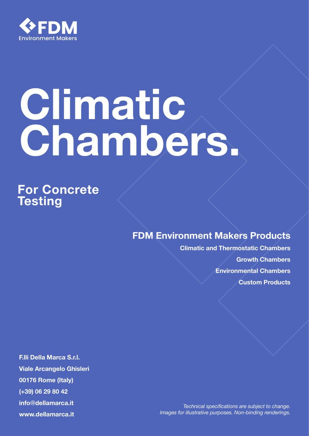 Concrete test chamber - FDM - Environment Makers