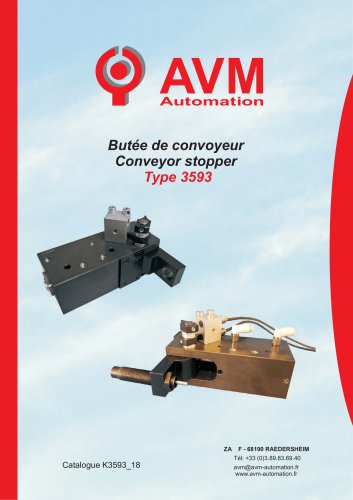 Butée de convoyeur Type 3593