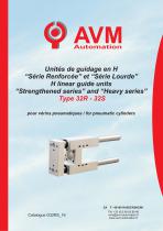 Guidage en H Séries Renforcées Type 32 R/S