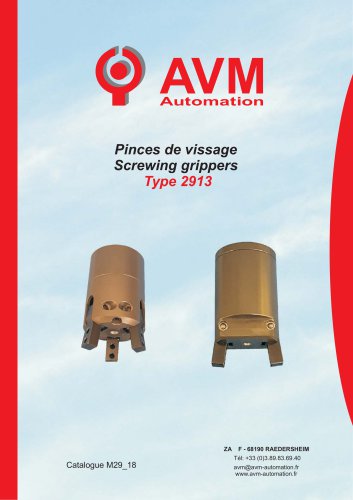 Pince de vissage Type 2913