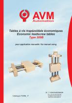 Table manuelle économique Type 309B-1