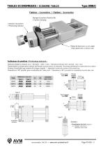 Table manuelle économique Type 309B-5