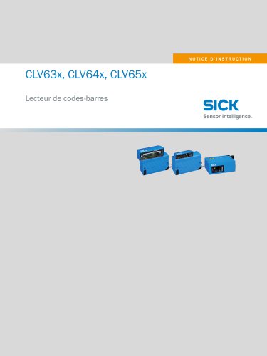 CLV63x, CLV64x, CLV65x Bar code scanners