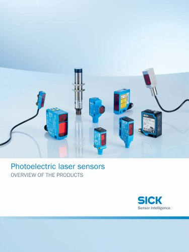 Photoelectric laser sensors