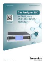 Gas Analyzer GA320 – Product Overview