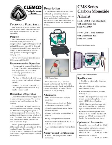 Carbon Monoxide Monitor/Alarm