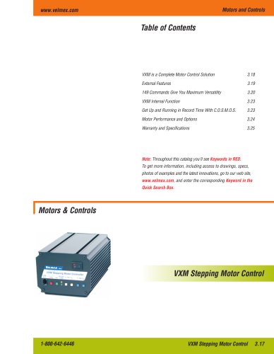 Velmex VXM Programmable Step Motor Control + Driver