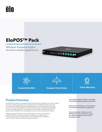 EloPOS™ Pack