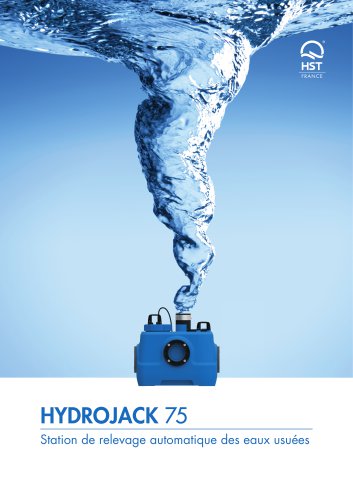 HydroJack75-Station de relevage automatique des eaux usuées