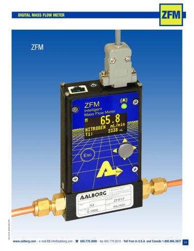 DIGITAL MASS FLOW METER ZFM