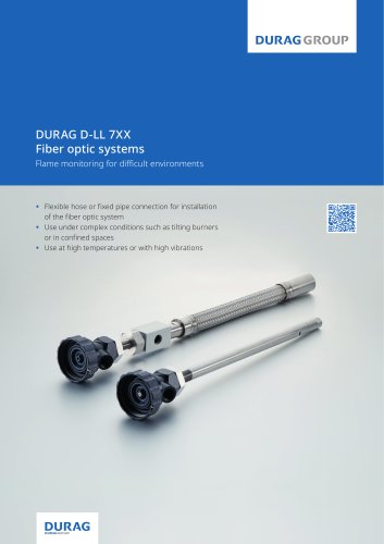 D-LL 7XX Fibre optic systems for combination with optical flame monitors