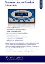 FCO418 - Transmetteur de Pression Differentielle