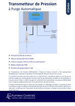 FCS494 - Transmetteur de pression différentielle avec purge - 1