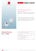 Cellule de mesure de pression OEM 513 - Capteur barométrique 0.8 ... 1.4 bar