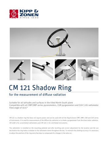 CM 121 B/C Shadow Ring - Brochure