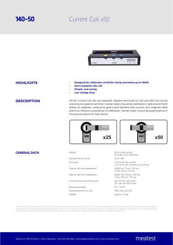 140-50 Current Coil