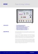 M133C Power & Energy Calibrator