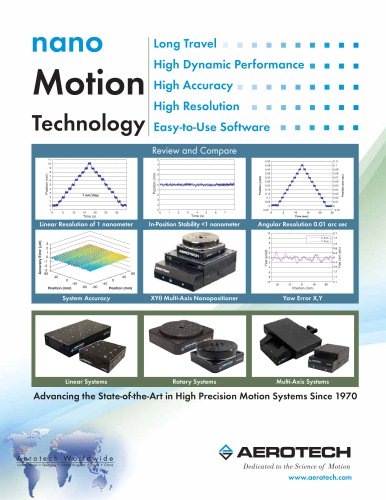 Nanopositioners Catalog