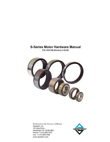 S-Series Motor Hardware