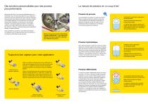 Capteurs de pression polyvalents - 2