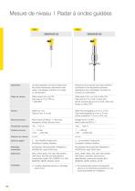 Catalogue produits: Radar à ondes guidées VEGAFLEX (Mesure de niveau)-3