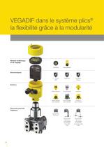 Differential pressure measurement with VEGADIF - 4