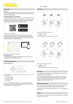 Fiche produit VEGAPULS 42 - 2