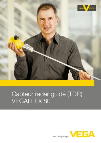 Guided Wave Radar: VEGAFLEX series 80