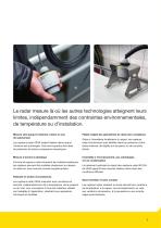 Mesure de niveau radar - 3