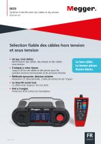 DCI3 - Système d'identification des câbles et des phases tout-en-un