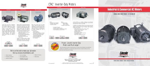 Lincoln Industrial & Commercial AC Motors