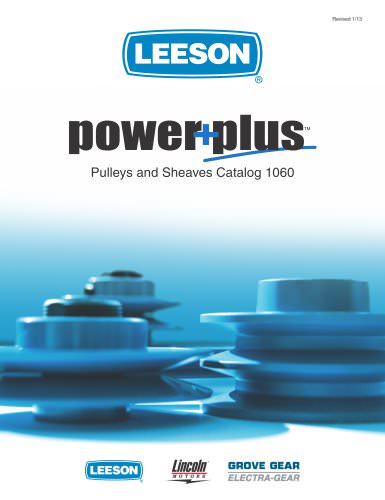 Pulleys Catalog 1060