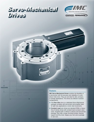 CAMCO Sevo-Mechanical Drives (K)