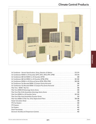 Climate Control Products