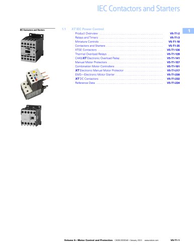 IEC Contactors and Starters_2021