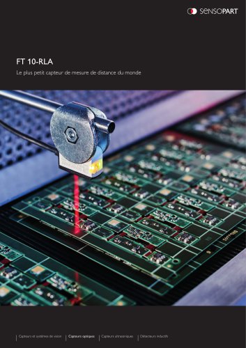 FT 10-RLA - Le plus petit capteur de mesure de distance du monde