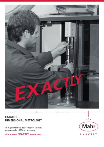 Production Metrology Catalog