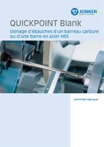 QUICKPOINT Blank - Usinage d'ébauches d'un barreau carbure ou d'une barre en acier HSS - 1