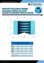 RACCORDS D'ALIMENTATION POUR VÉRINS HYDRAULIQUES - 1