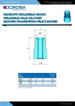 RACCORDS D'ALIMENTATION POUR VÉRINS HYDRAULIQUES - 2