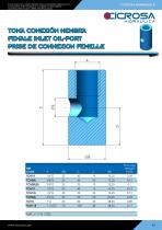 RACCORDS D'ALIMENTATION POUR VÉRINS HYDRAULIQUES - 3